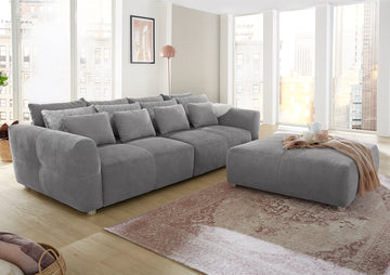 Aries kanapé (szürke-fekete)